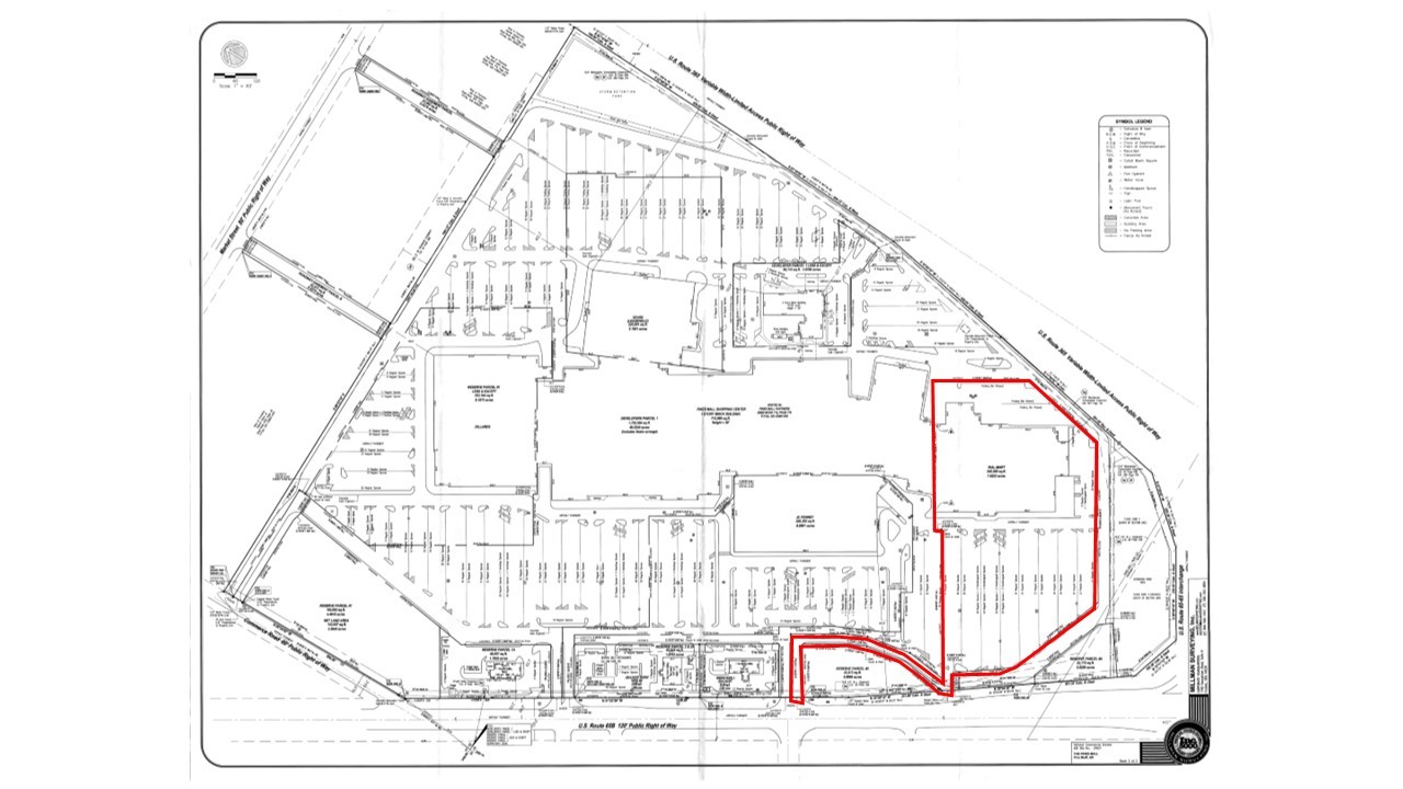 2901 Pines Mall Dr, Pine Bluff, AR à vendre Plan de site- Image 1 de 1