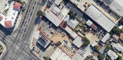 9651 Valley Blvd, Rosemead, CA - AERIAL  map view