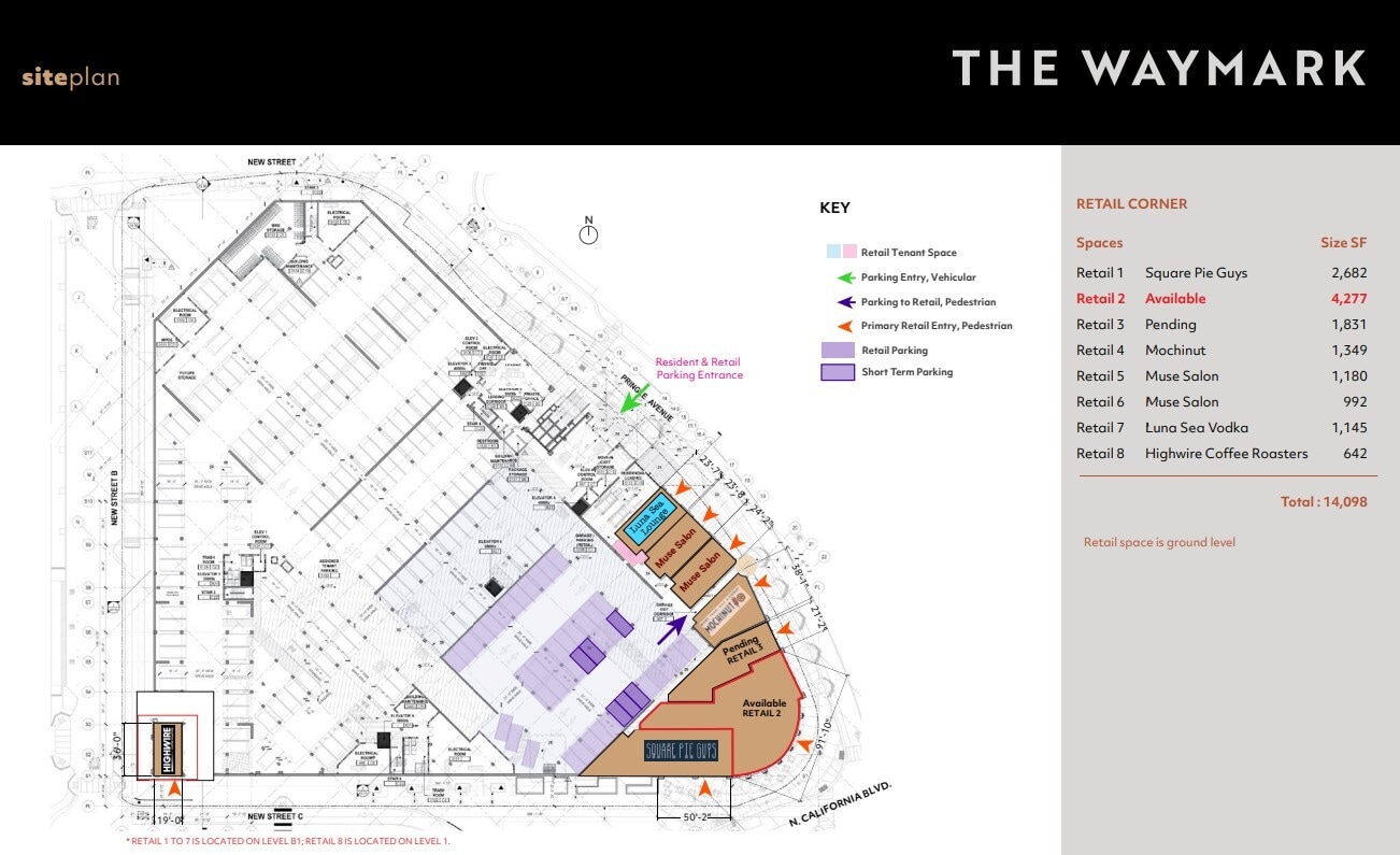 101 Pringle Ave, Walnut Creek, CA for lease Site Plan- Image 1 of 1