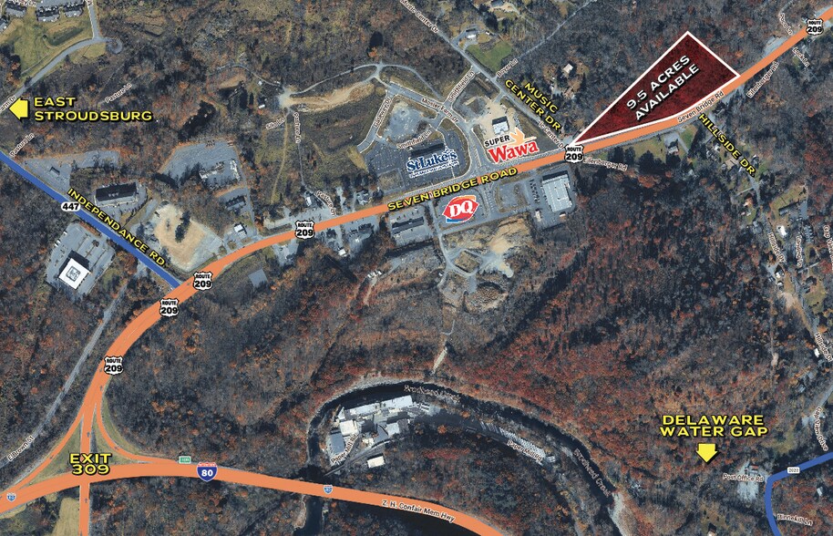 Pa Route 209, East Stroudsburg, PA à vendre - Photo principale - Image 1 de 3