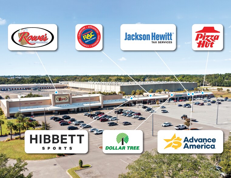 1012-1020 Edgewood Ave N, Jacksonville, FL à vendre - Aérien - Image 2 de 9