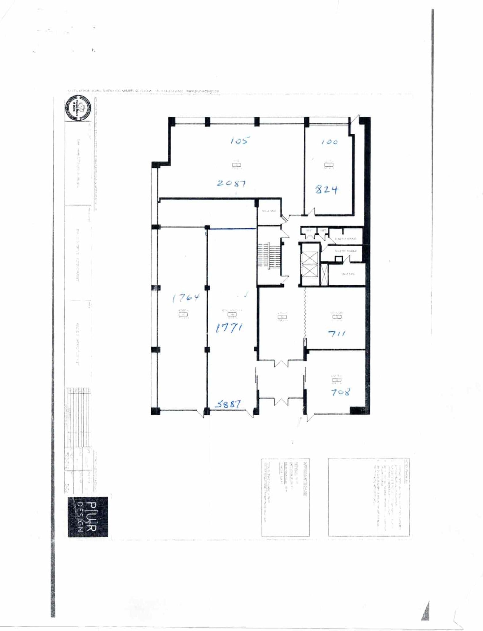 5881-5889 Ch de la Côte-des-Neiges, Montréal, QC for lease Site Plan- Image 1 of 1