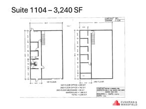 5829 W Sam Houston Pky N, Houston, TX à louer Plan d’étage- Image 1 de 1