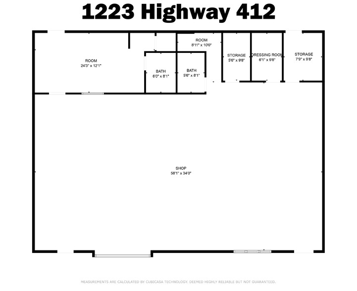 1223 US-412, Siloam Springs, AR à louer - Plan d’étage - Image 3 de 20