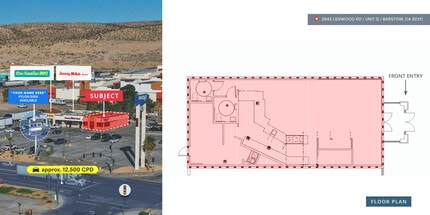 2843 Lenwood Rd, Barstow, CA for lease Interior Photo- Image 1 of 1