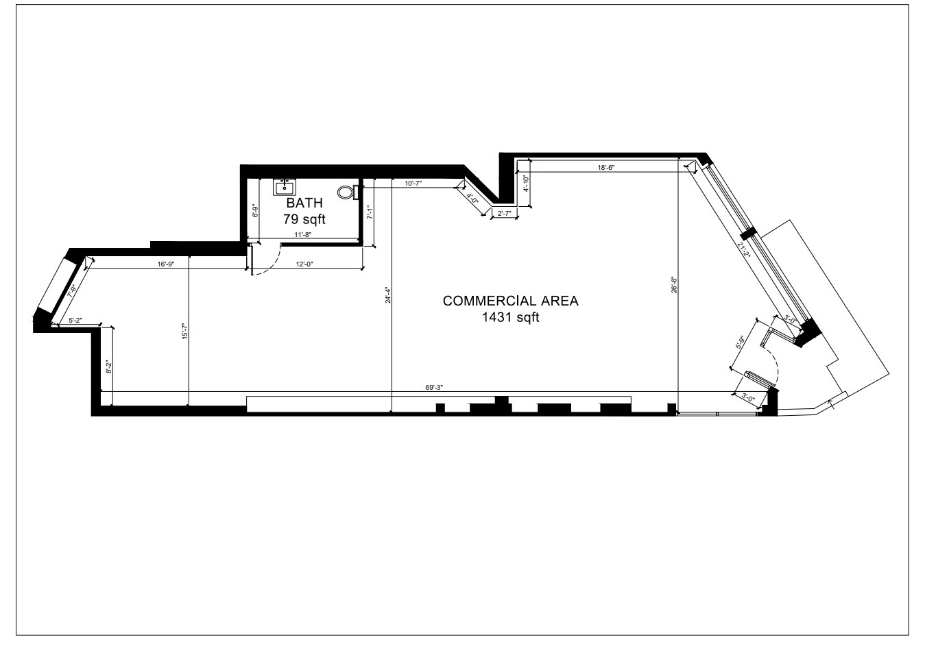 45 Saint Nicholas Ave, New York, NY for lease Floor Plan- Image 1 of 4