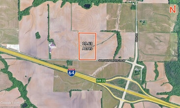 8971 Shiloh Valley Township Line Rd, Lebanon, IL - Aerial map view - Image1