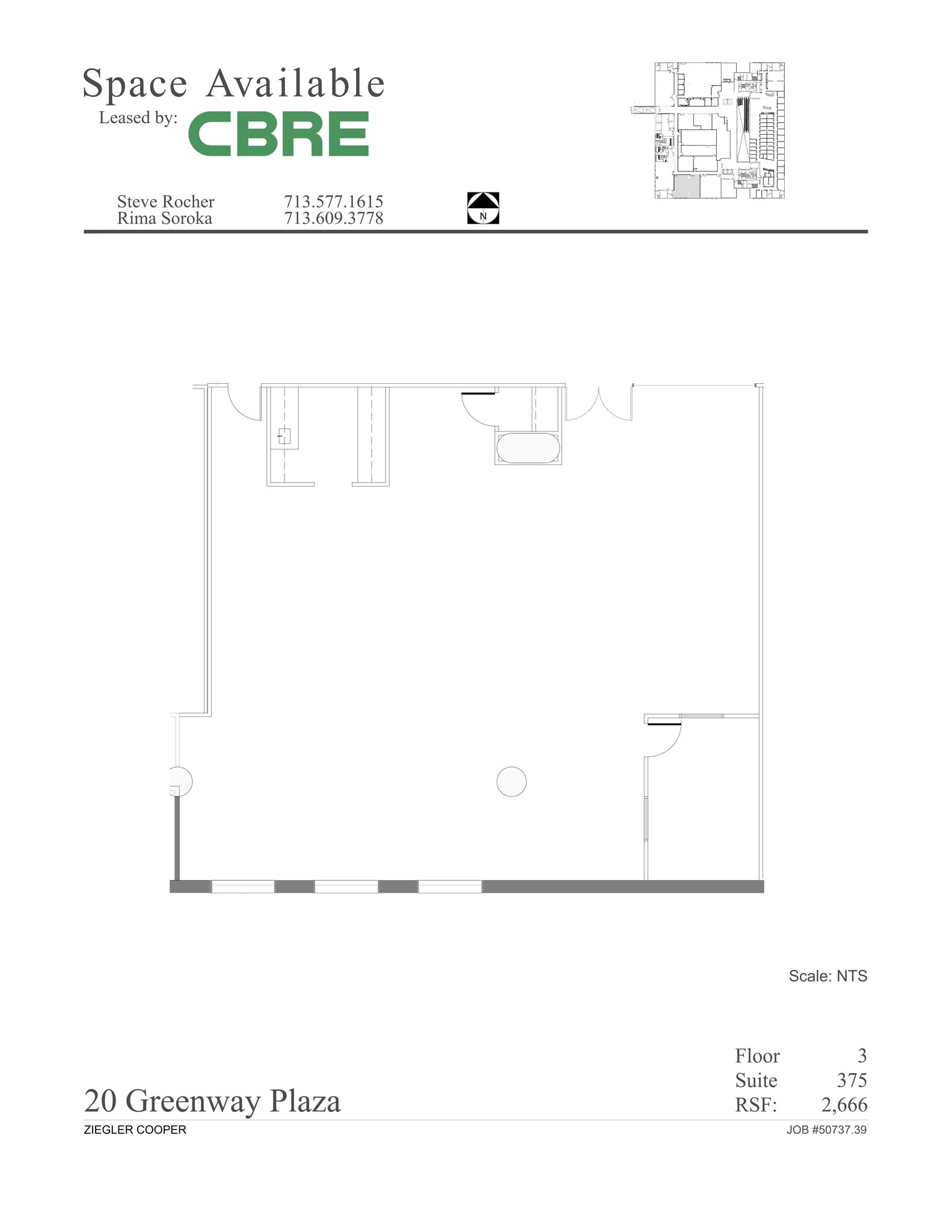 20 Greenway Plz, Houston, TX for lease Site Plan- Image 1 of 1