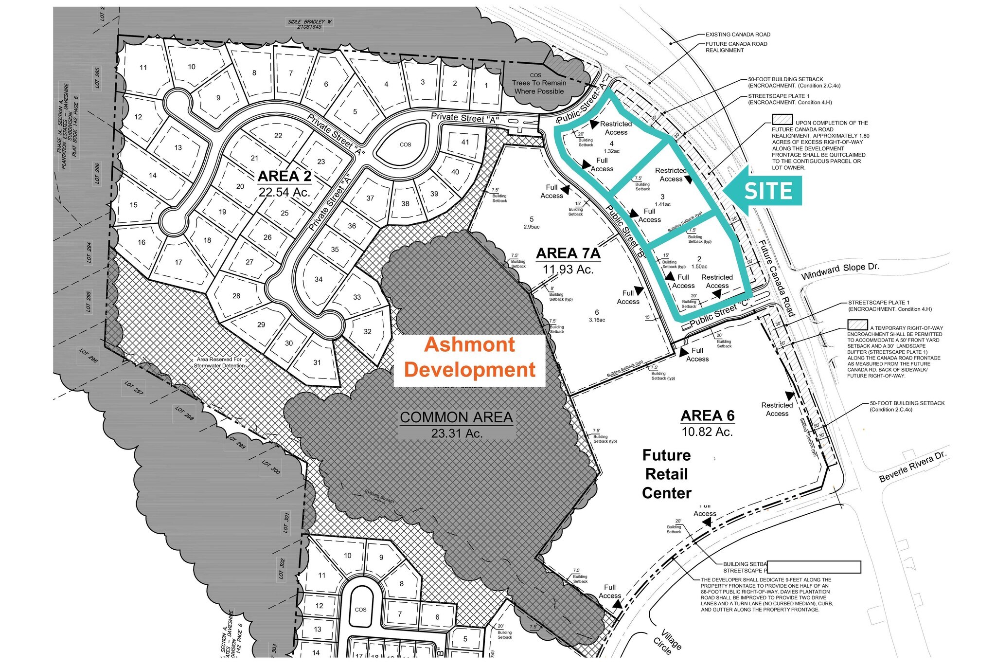 Canada Rd, Lakeland, TN à vendre Plan cadastral- Image 1 de 2