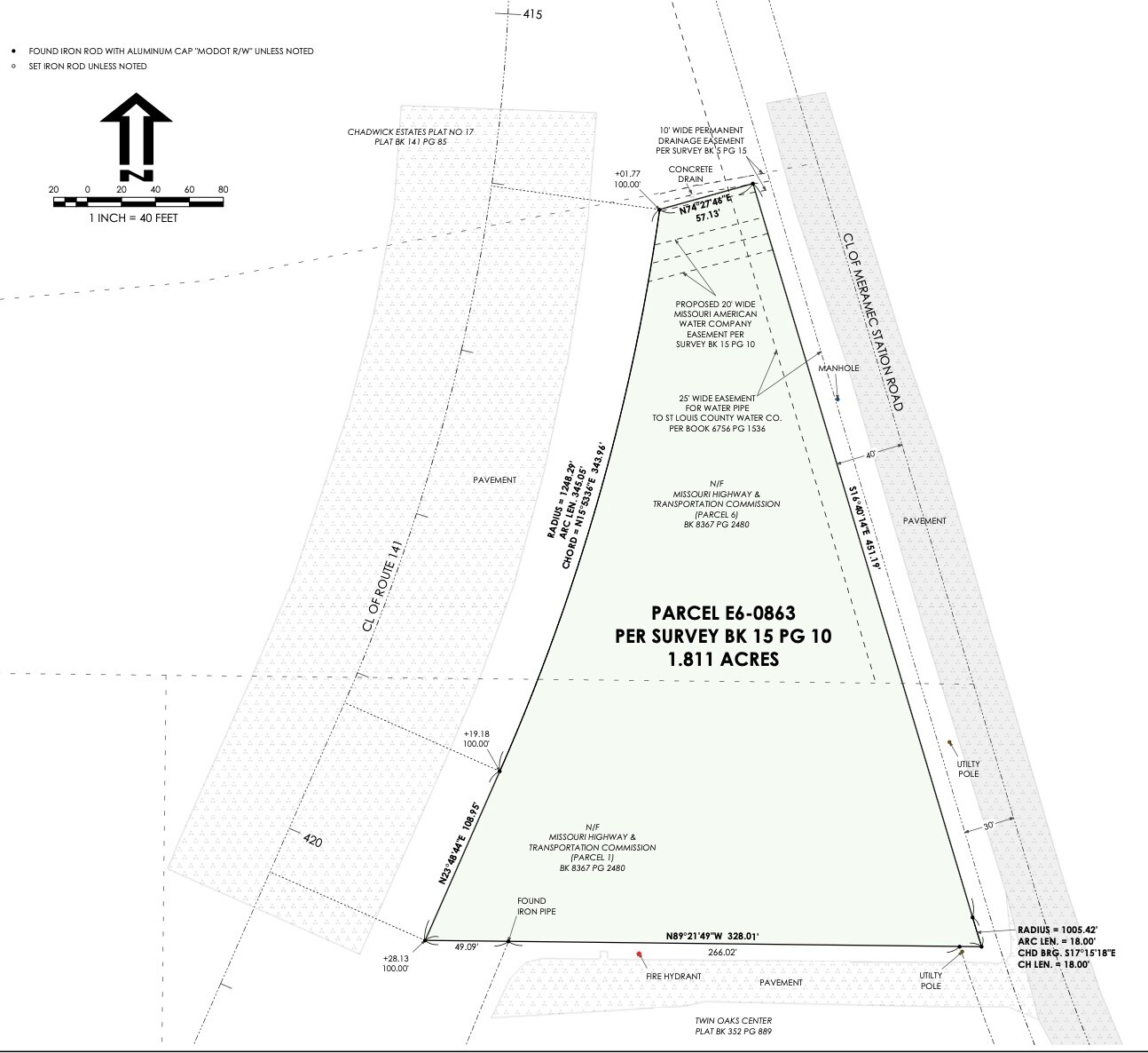 1015 Meramec Station Road Rd, Twin Oaks, MO for sale Aerial- Image 1 of 2