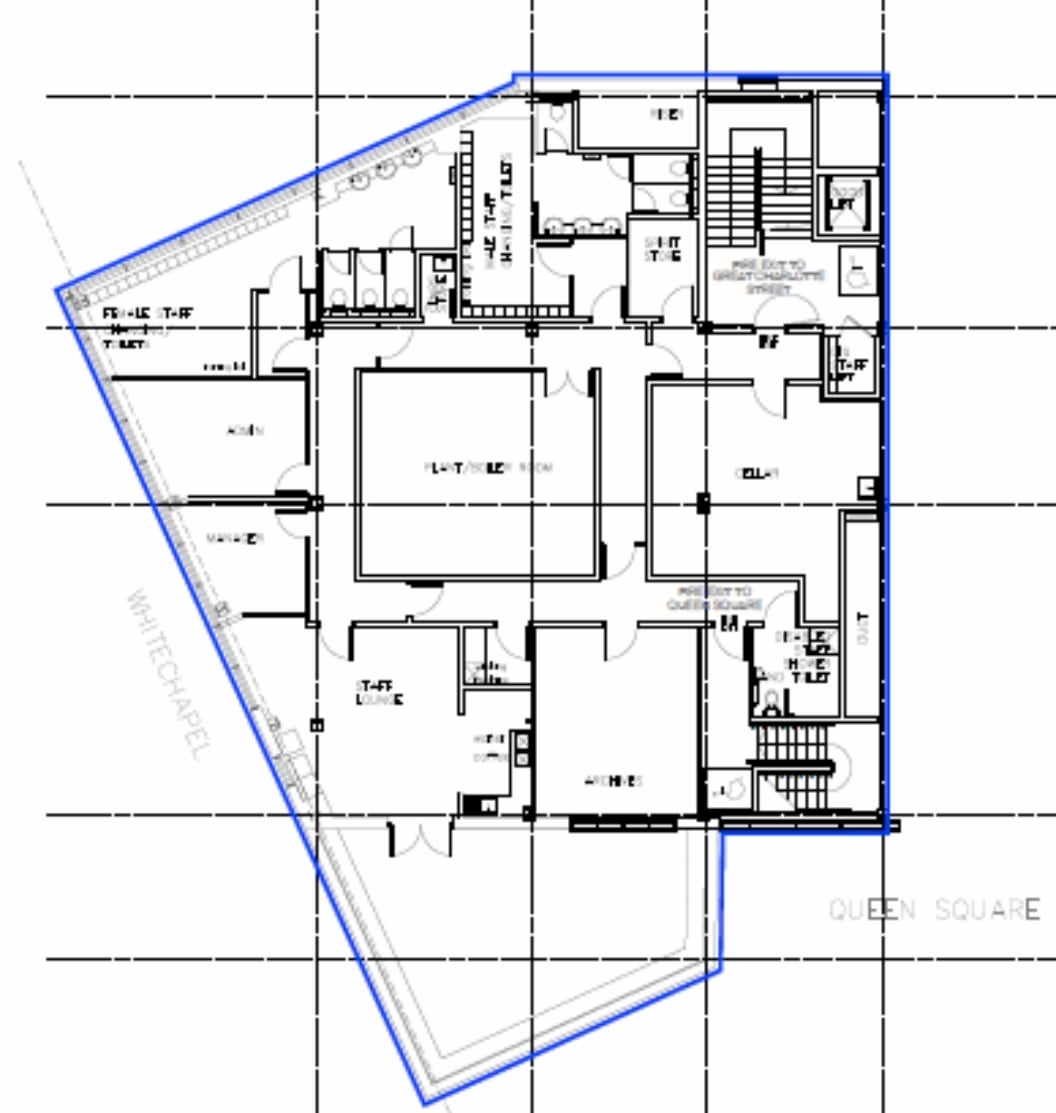 Queen Sq, Liverpool for lease Floor Plan- Image 1 of 4