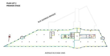 1 Rue Georges Braque, Guyancourt for lease Floor Plan- Image 2 of 7