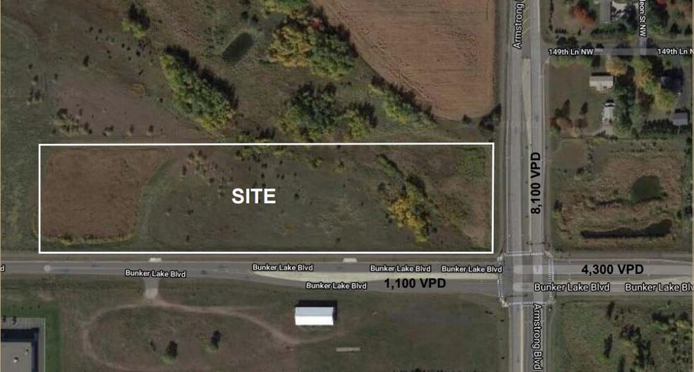 xxx NW Armstrong And Bunker Lake Blvd, Ramsey, MN for sale - Primary Photo - Image 2 of 2