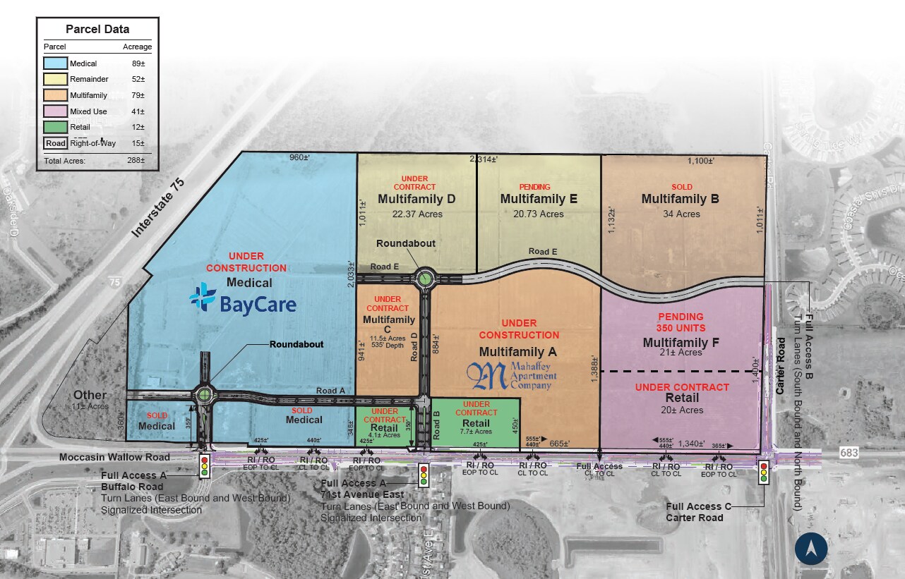 6730 Moccasin Wallow Rd, Parrish, FL à vendre Plan de site- Image 1 de 2
