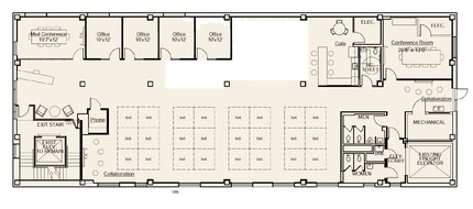 209 W 9th St, Austin, TX à louer Plan d  tage- Image 1 de 11