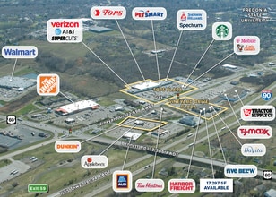 3956 Vineyard Dr, Dunkirk, NY - AERIAL map view