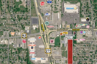 3850 Lamar Ave, Paris, TX - Aerial  map view