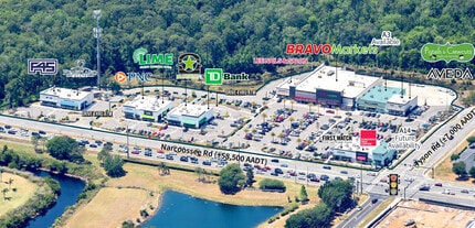 Narcoossee & Tyson Rd, Orlando, FL - Aérien  Vue de la carte