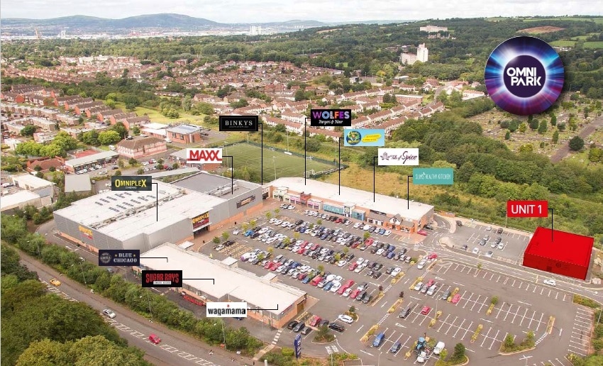 Oaks Rd, Dungannon for lease - Aerial - Image 3 of 3