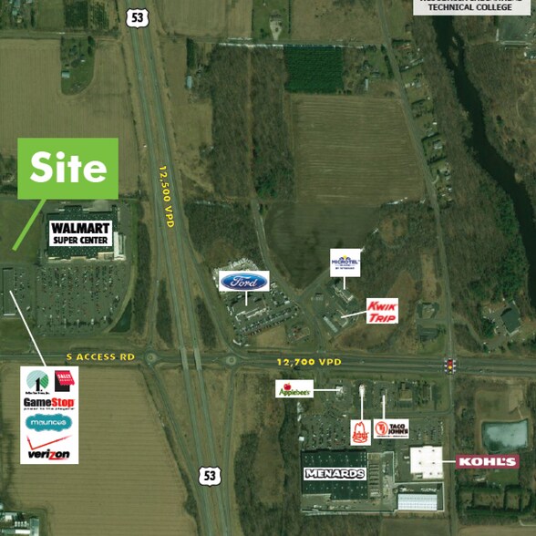 2501 West Ave, Rice Lake, WI à vendre - Photo du bâtiment - Image 1 de 4