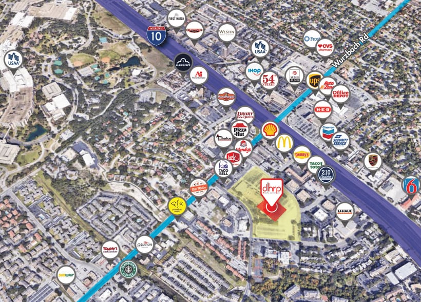 9725 Datapoint Dr, San Antonio, TX à louer - Aérien - Image 2 de 15