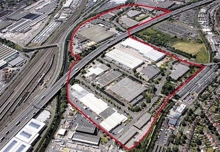 Tyburn Rd, Birmingham, WMD - AÉRIEN  Vue de la carte