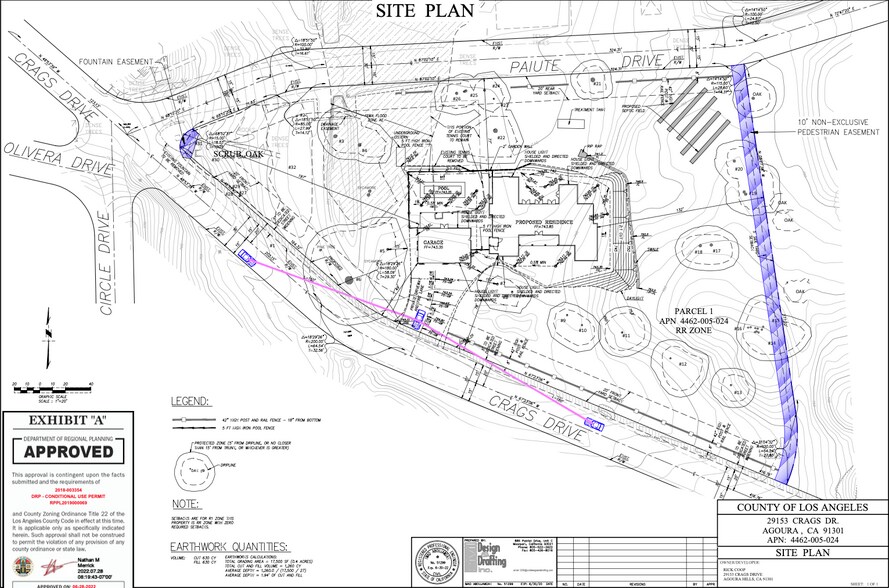29153 Crags Dr, Agoura Hills, CA à vendre - Plan de site - Image 2 de 14