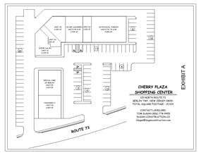 115 Rt-73, Berlin, NJ for lease Site Plan- Image 2 of 7