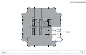 600 Peachtree St NE, Atlanta, GA à louer Plan d  tage- Image 2 de 2