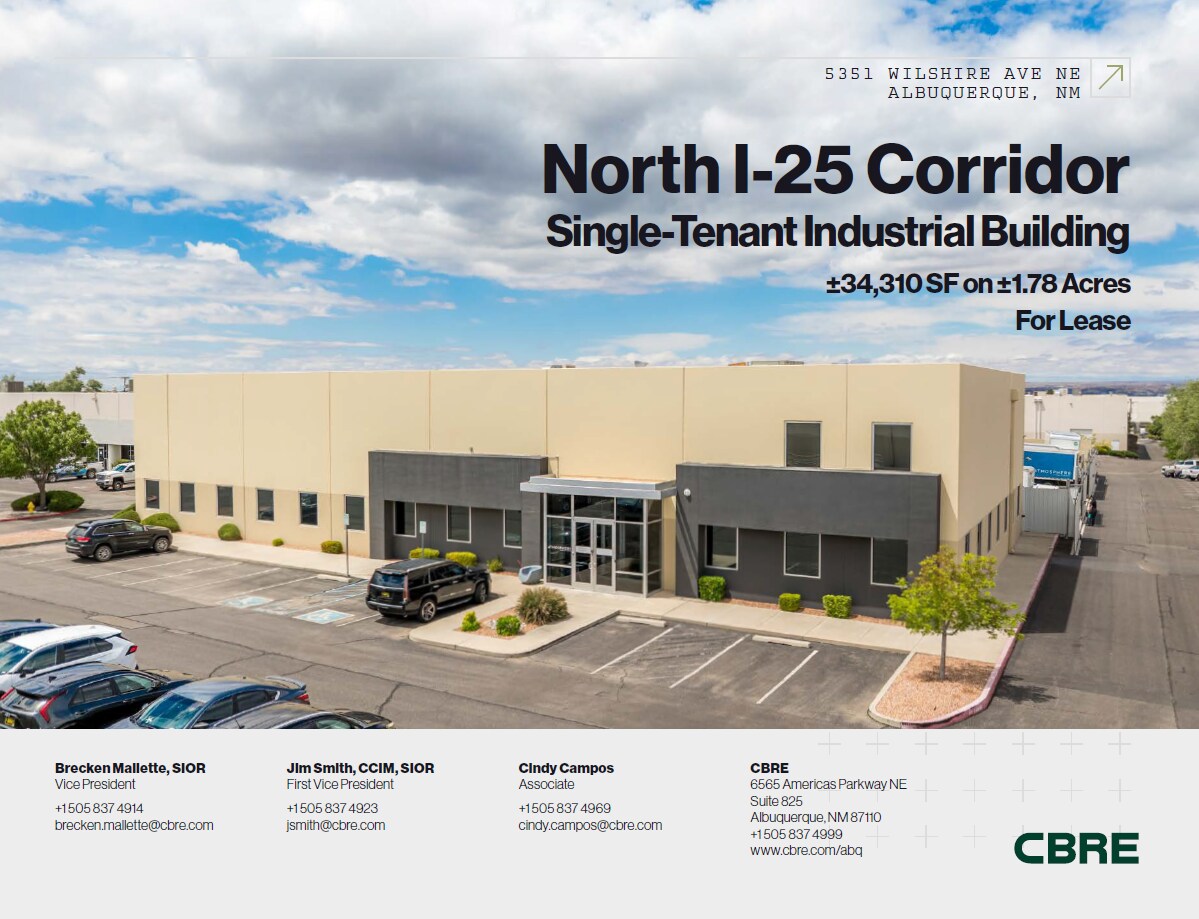 5351 Wilshire Ave NE, Albuquerque, NM for lease Primary Photo- Image 1 of 11