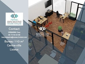 Office in Lisieux for sale Interior Photo- Image 1 of 3