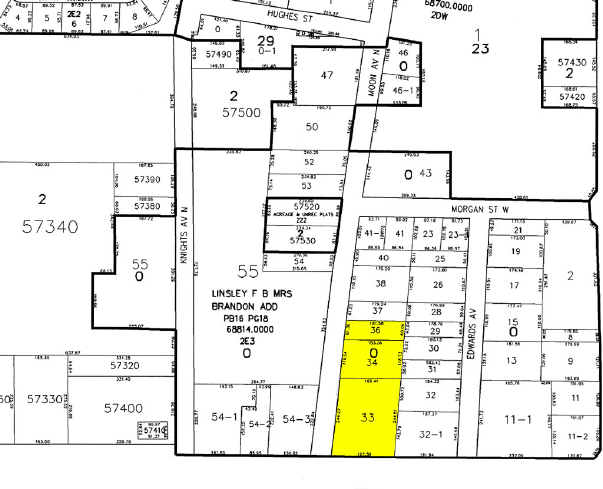 210-220 W Brandon Blvd, Brandon, FL à louer - Plan cadastral - Image 2 de 5