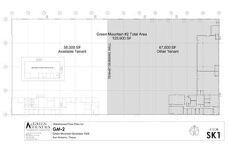 17280 Green Mountain Rd, San Antonio, TX à louer Plan de site- Image 2 de 7