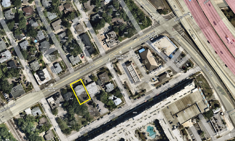 1824 Atlantic Blvd, Jacksonville, FL for lease - Aerial - Image 2 of 8