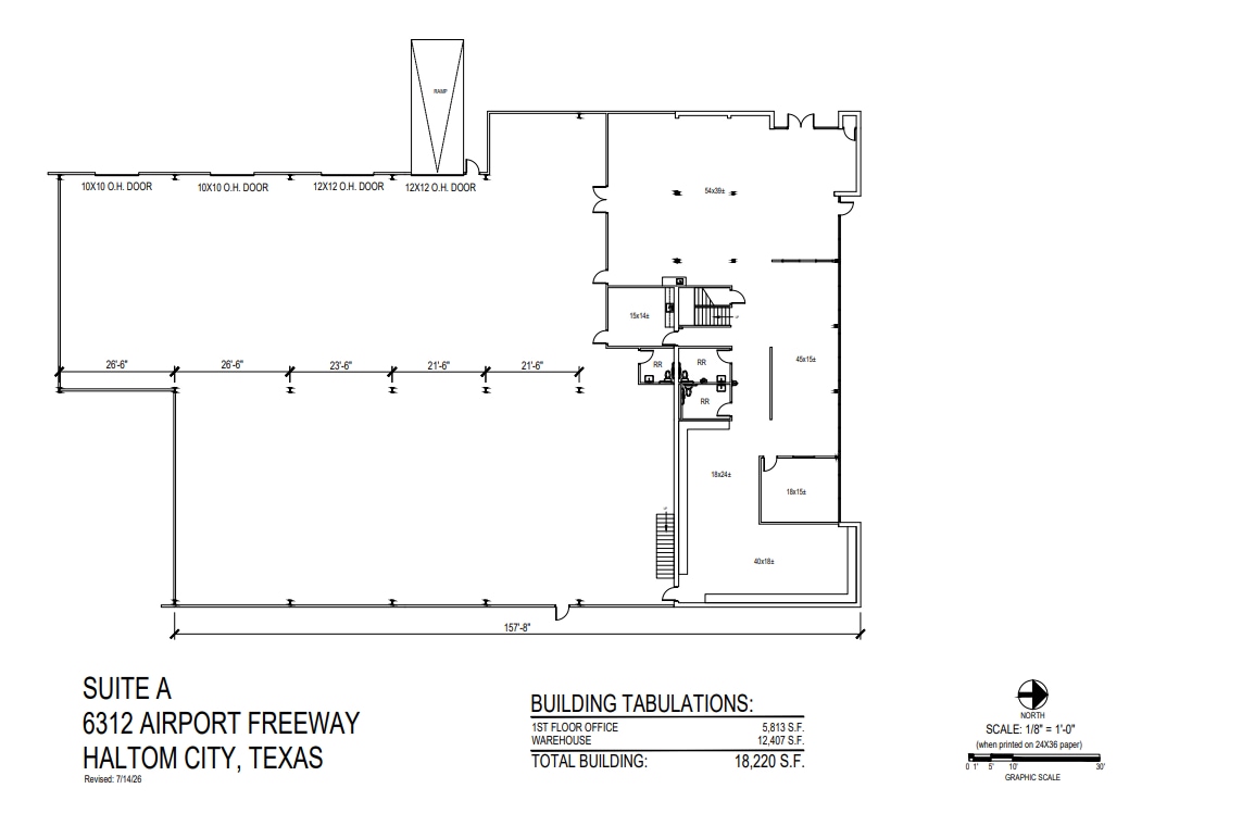 6312 Airport Fwy, Fort Worth, TX for lease Floor Plan- Image 1 of 1