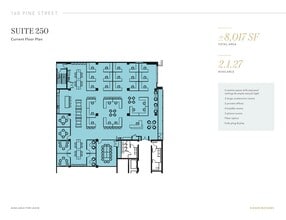 160 Pine St, San Francisco, CA for lease Floor Plan- Image 1 of 1