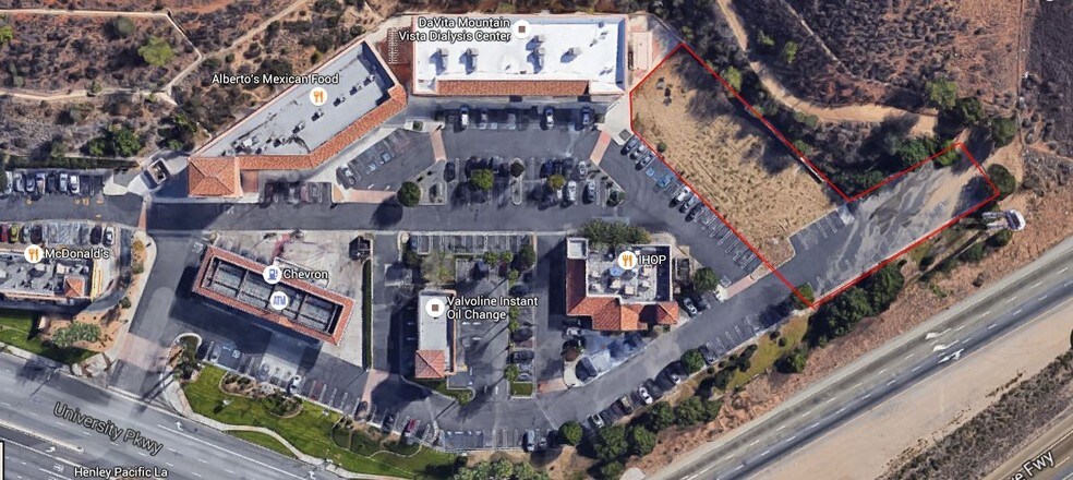 SEQ 215 Fwy & University Pkwy., San Bernardino, CA à louer - Photo principale - Image 1 de 1