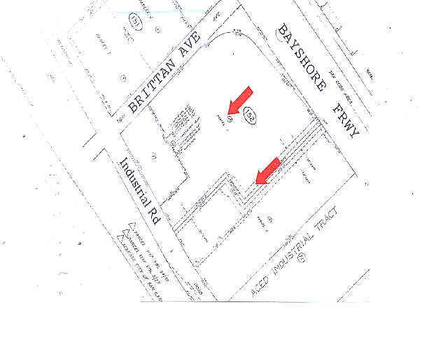 1119 Industrial Rd, San Carlos, CA for lease - Plat Map - Image 3 of 17