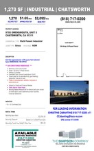 9705 Owensmouth Ave, Chatsworth, CA for lease Building Photo- Image 1 of 1