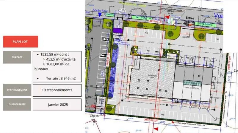 Flex in Saint-Priest for sale - Site Plan - Image 2 of 2