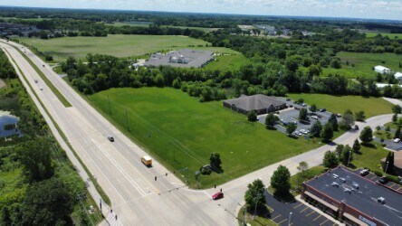 Rt 14 & Lake Shore Dr, Woodstock, IL à vendre - Aérien - Image 3 de 4