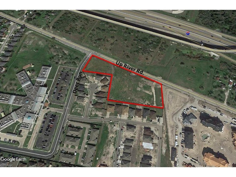 Up River Road & Deer Run, Corpus Christi, TX for sale - Aerial - Image 1 of 2