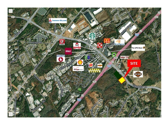 More details for Friendship Rd at I-985, Buford, GA - Land for Sale