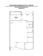 4940 Peachtree Industrial Blvd, Norcross, GA for lease Floor Plan- Image 1 of 5