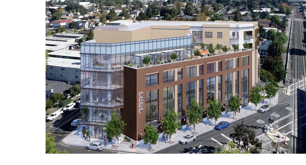 1201 Main St, Redwood City, CA à louer - Photo du bâtiment - Image 3 de 4