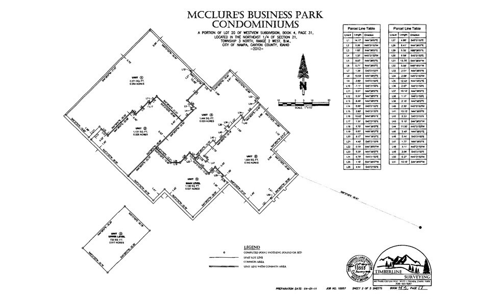 98-100 McClure Ave, Nampa, ID à vendre - Plan d’étage - Image 3 de 9