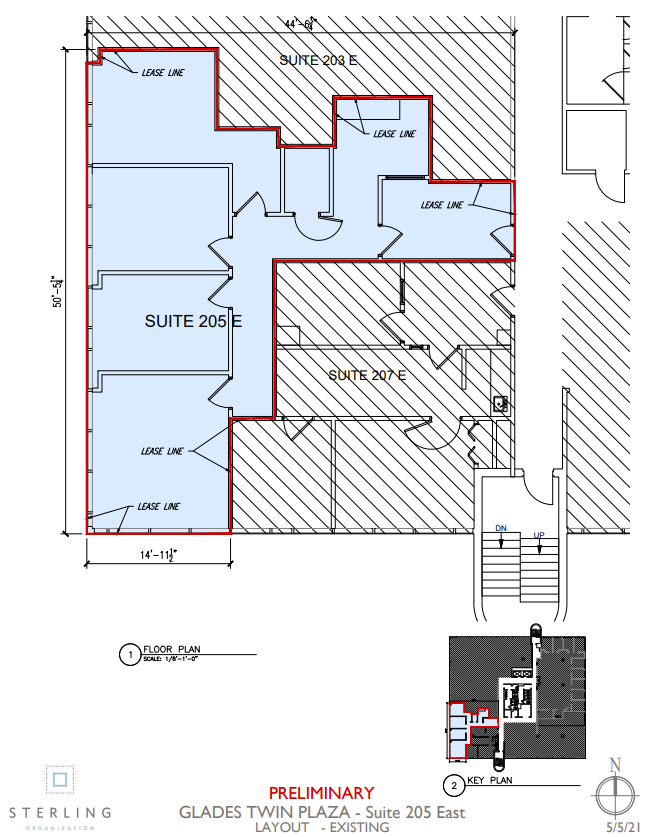 2300 Glades Rd, Boca Raton, FL for lease Floor Plan- Image 1 of 1