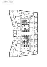 1395 Brickell Ave, Miami, FL for lease Floor Plan- Image 2 of 3