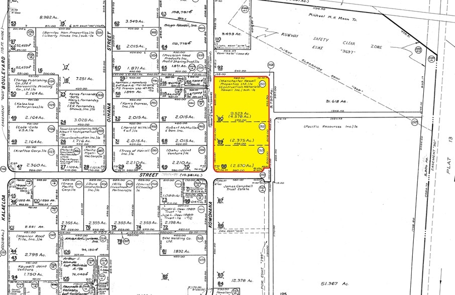 91-445 Komohana St, Kapolei, HI for sale - Plat Map - Image 3 of 3