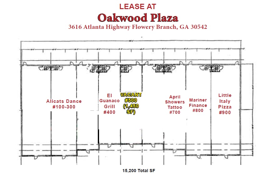 3616 Atlanta Hwy, Flowery Branch, GA for lease Interior Photo- Image 1 of 1